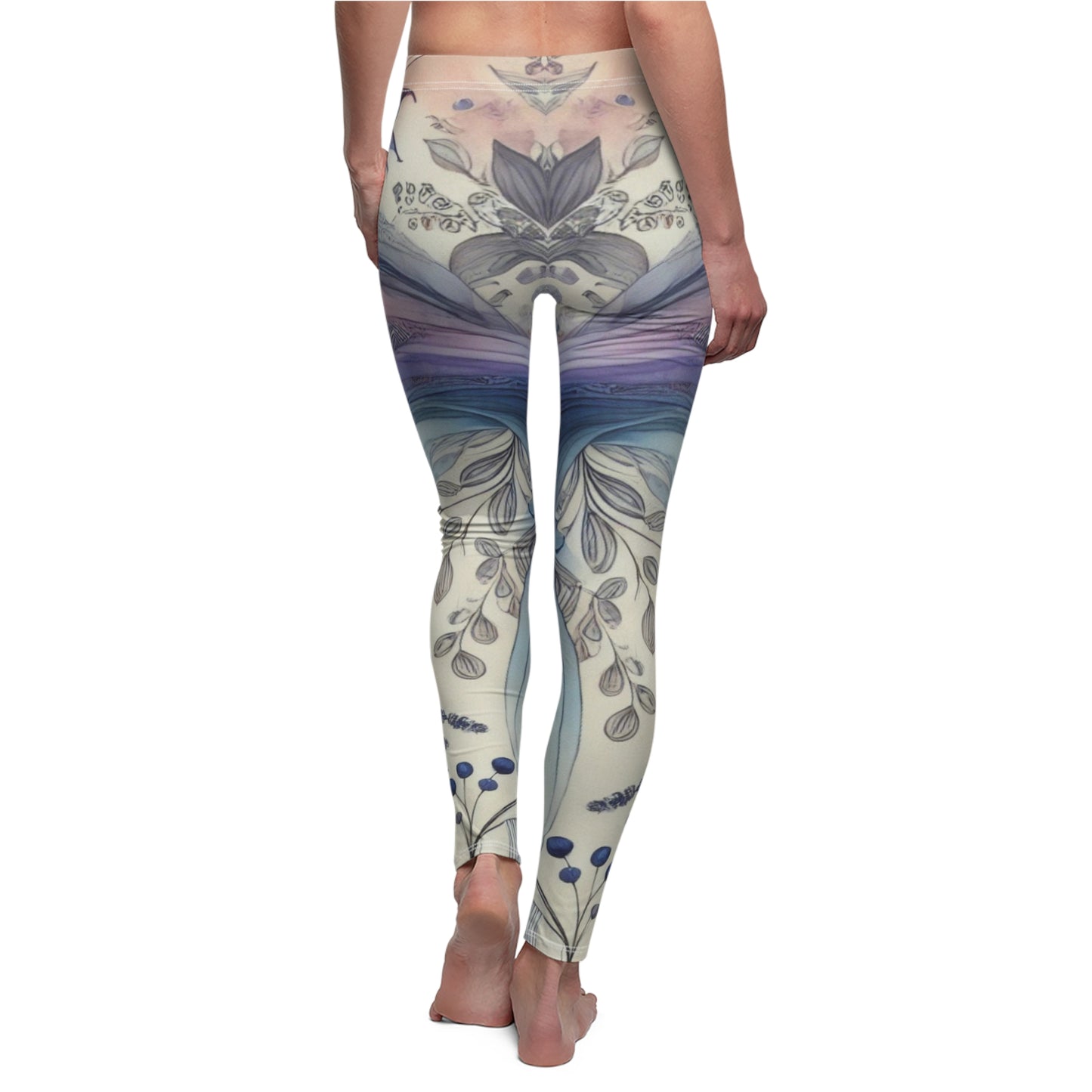 Twilight Bloom - Leggings Casual Women's