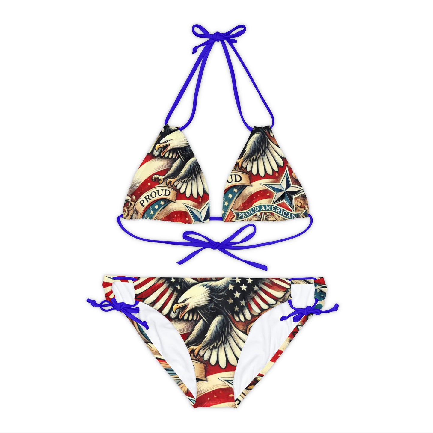 Stars of Freedom - Strappy Bikini Set