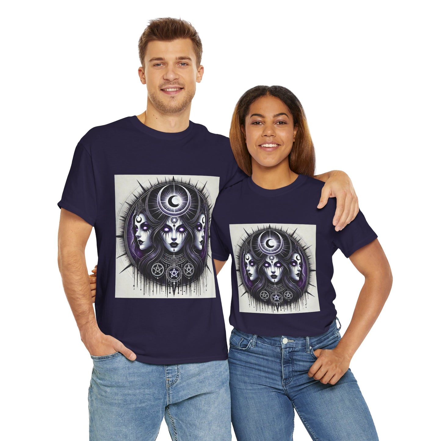 Triple Goddess - Unisex Heavy Cotton Tee