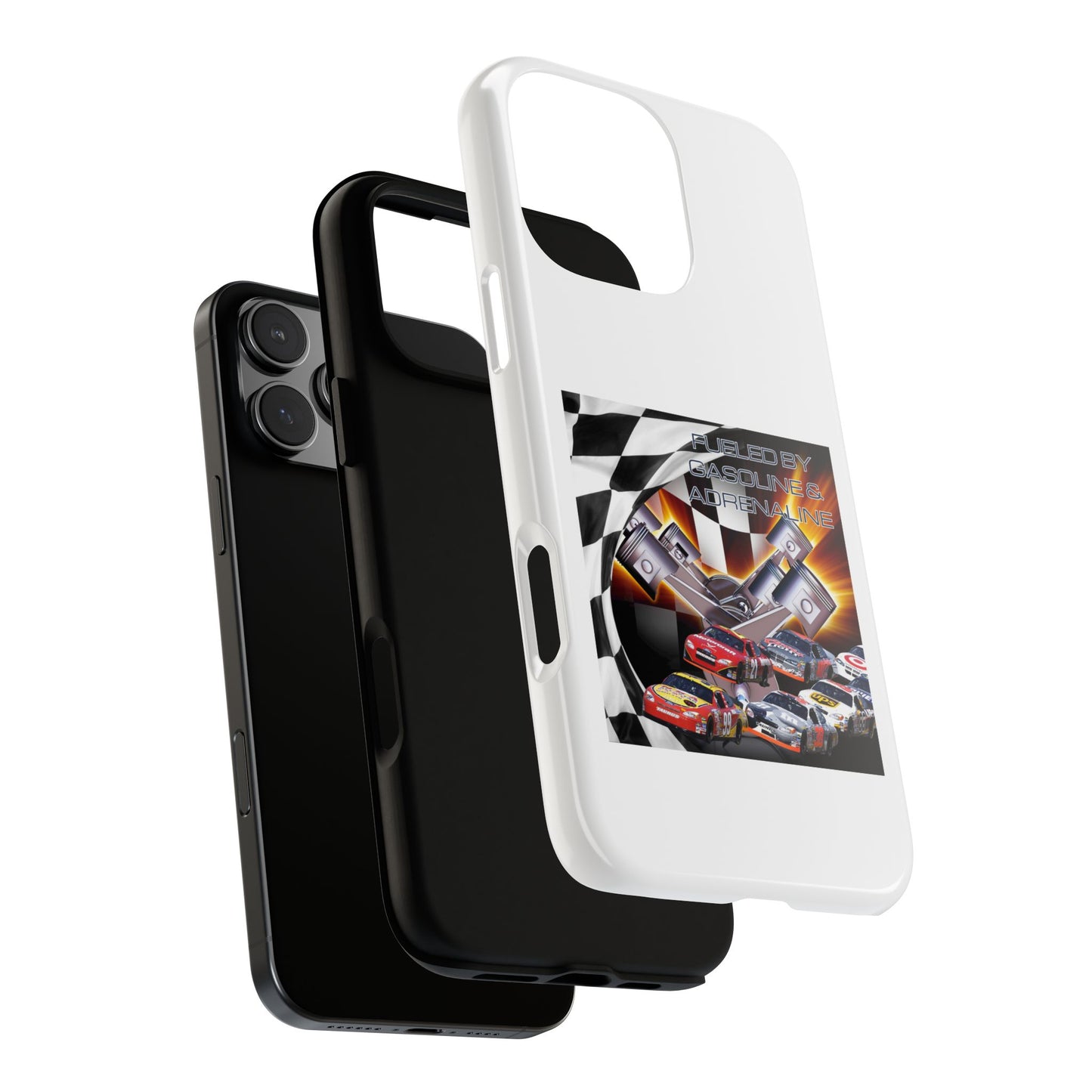 Fueled by Gasoline & Adrenaline - Tough Phone Case