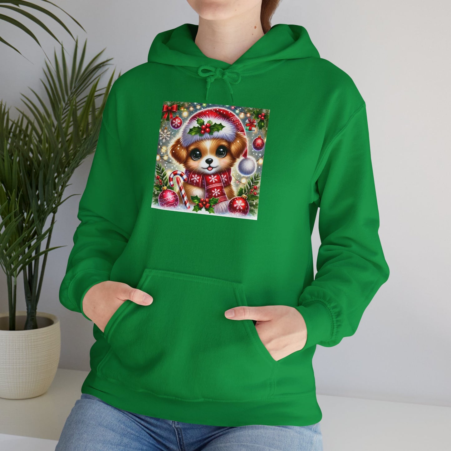 Paws-itively Merry Christmas - Unisex Heavy Blend™ Hooded Sweatshirt