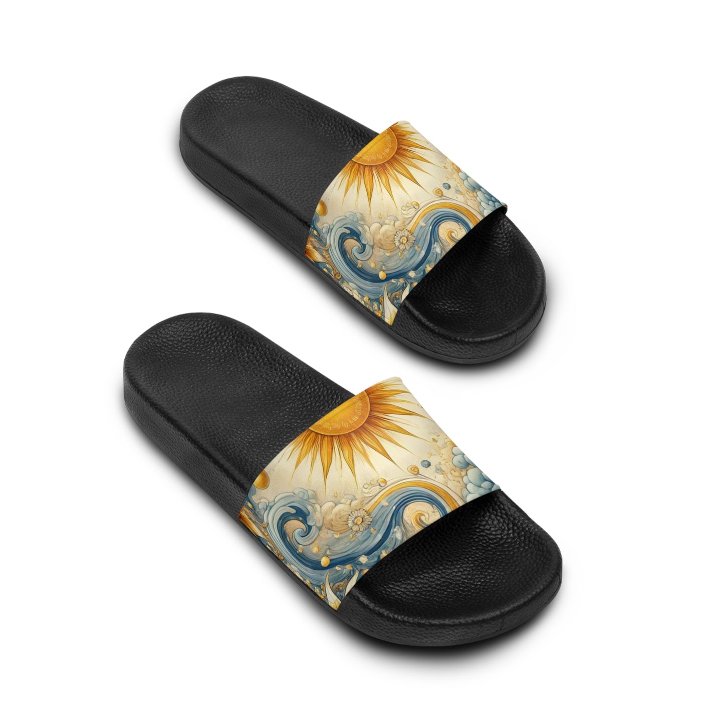 Celestial Radiance - Women's Slide Sandals