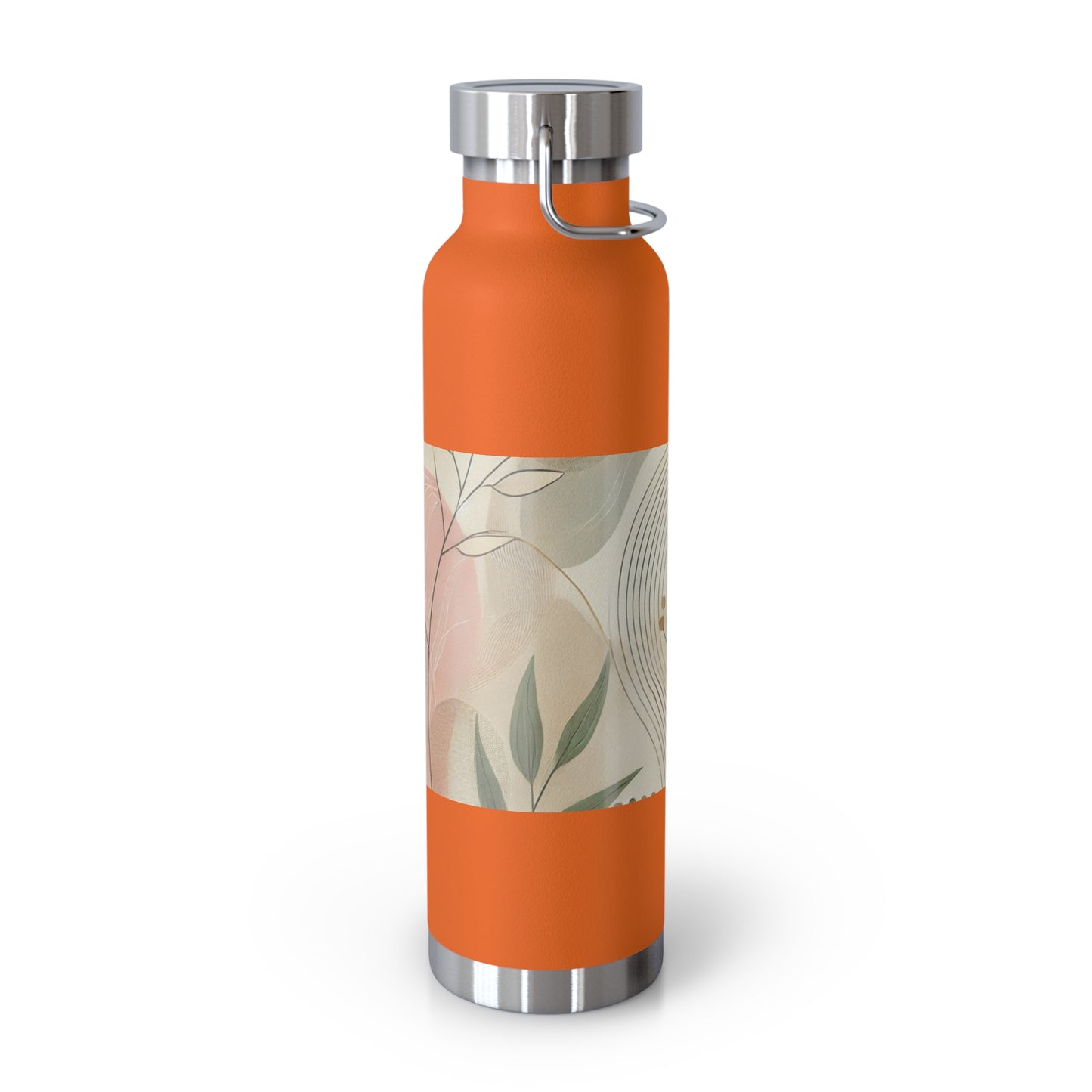 Botanical Breeze - Copper Vacuum Insulated Bottle, 22oz