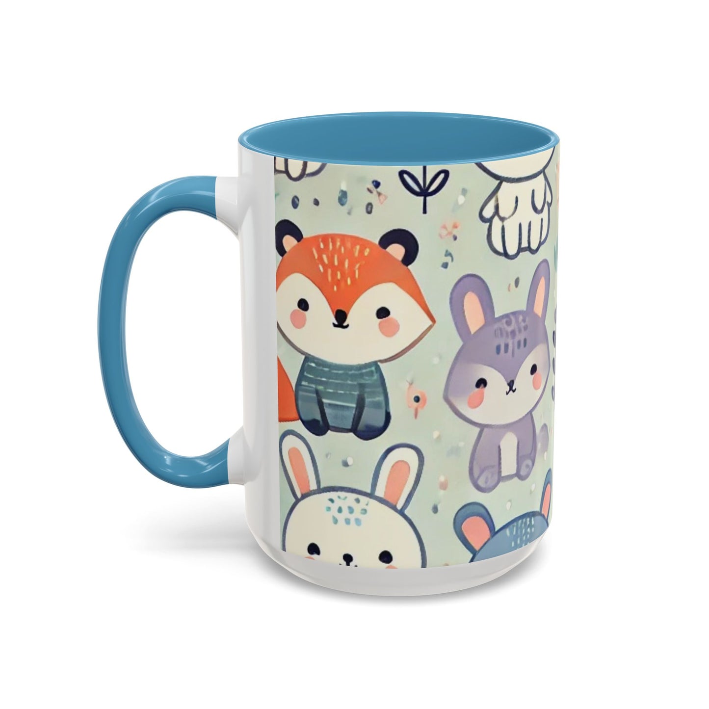 Whimsical Companions - Accent Coffee Mug (11, 15oz)