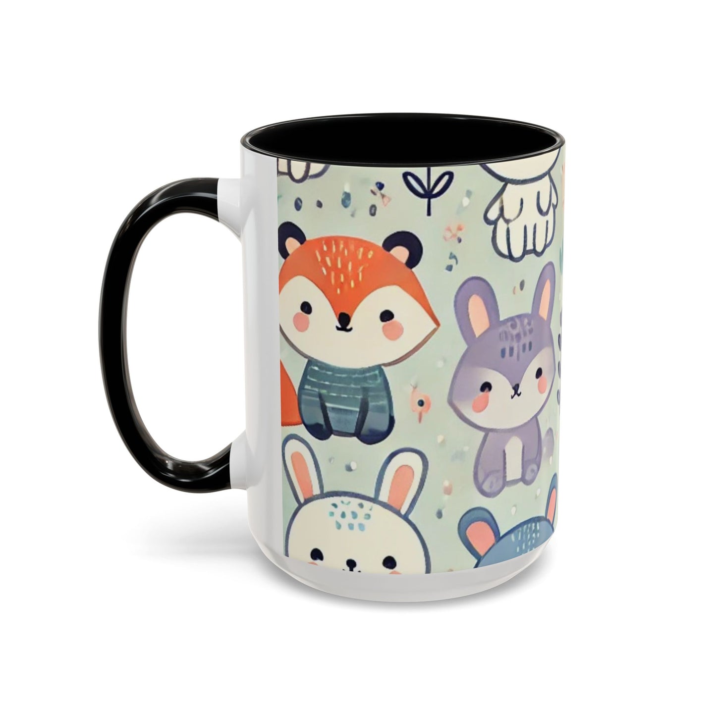 Whimsical Companions - Accent Coffee Mug (11, 15oz)