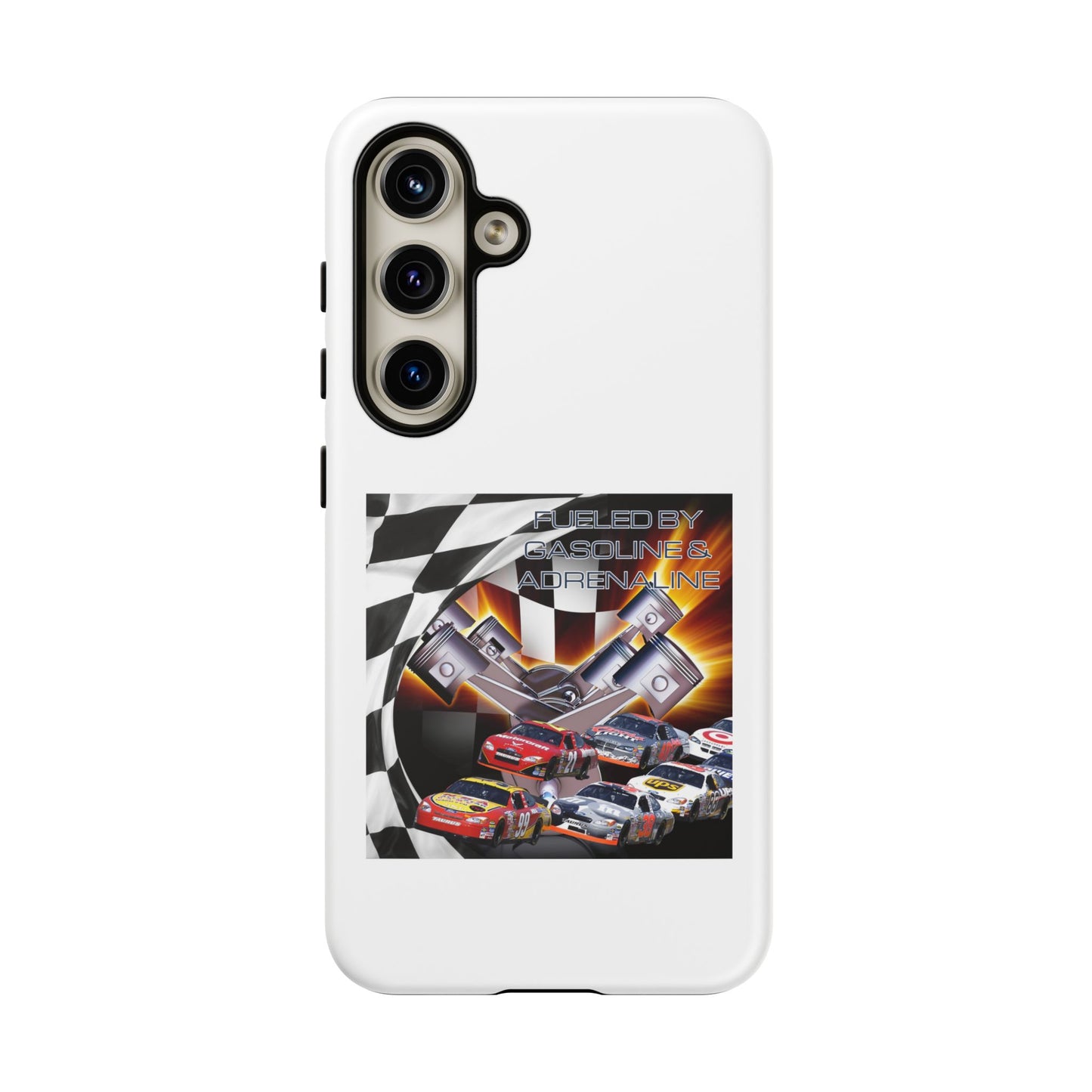 Fueled by Gasoline & Adrenaline - Tough Phone Case