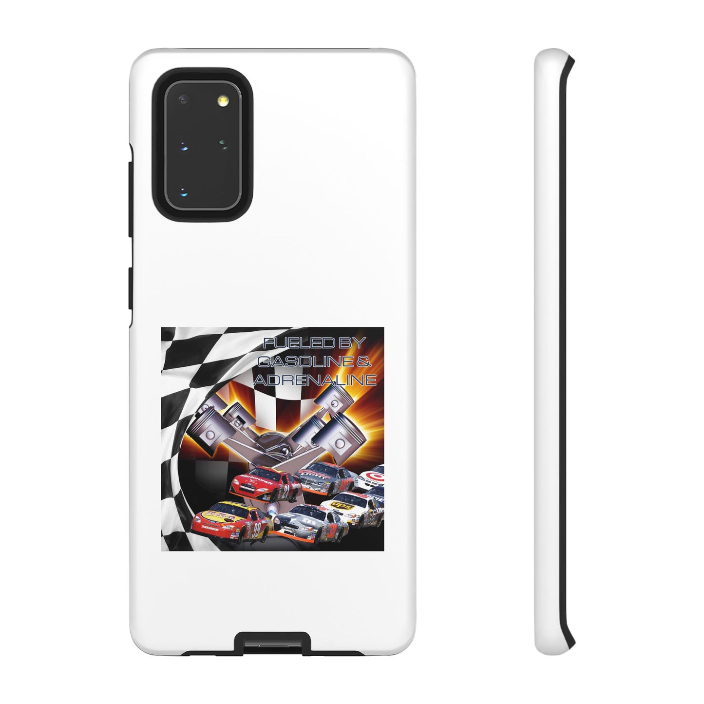 Fueled by Gasoline & Adrenaline - Tough Phone Case