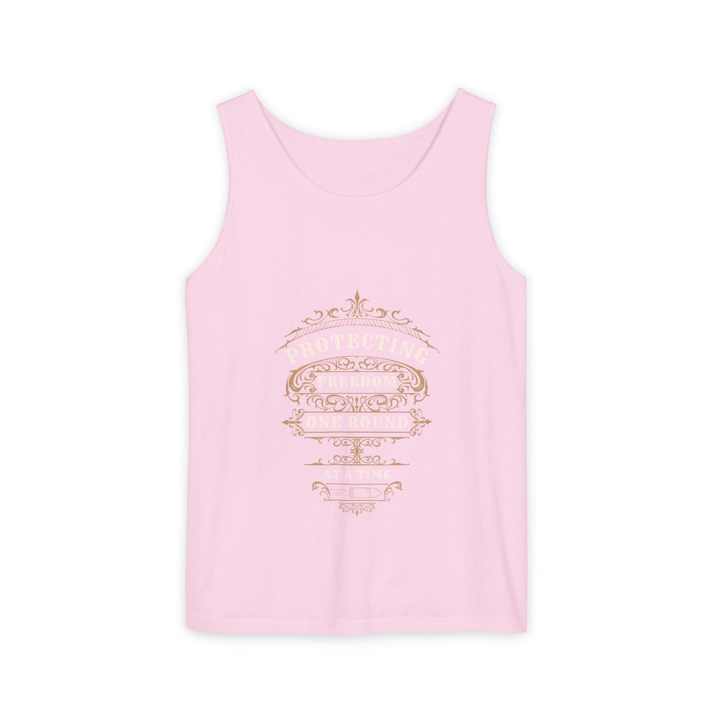 Protecting Freedom, One Round at a Time - Unisex Tank Top