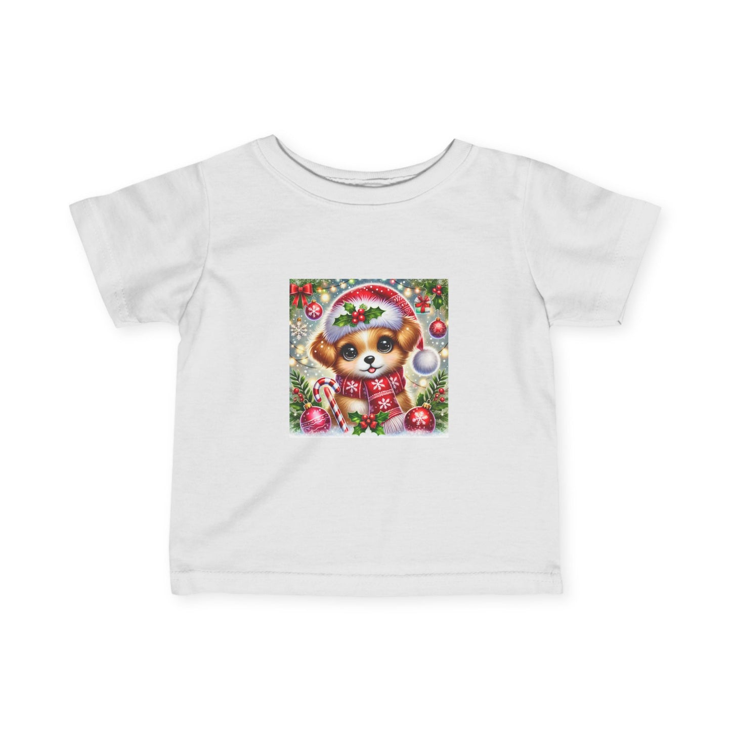 Paws-itively Merry Christmas - Infant Fine Jersey Tee