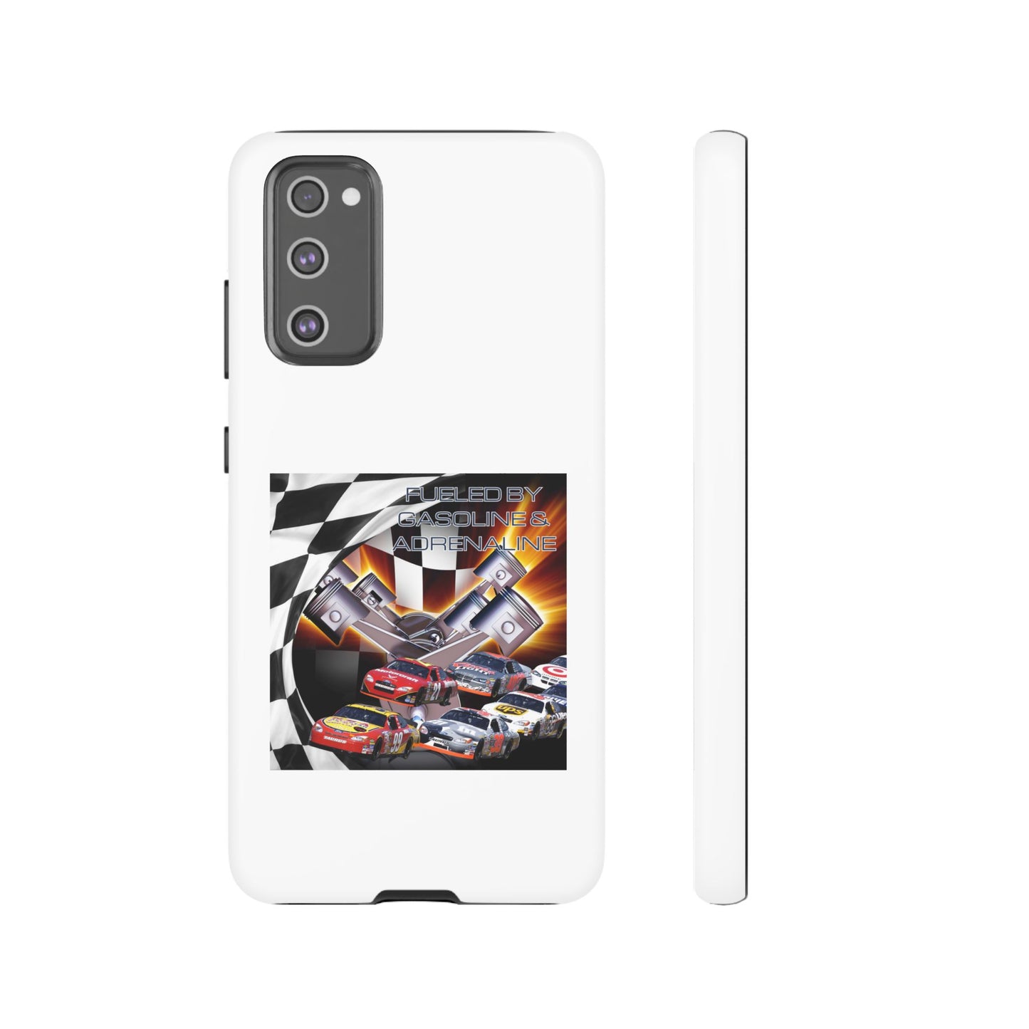 Fueled by Gasoline & Adrenaline - Tough Phone Case