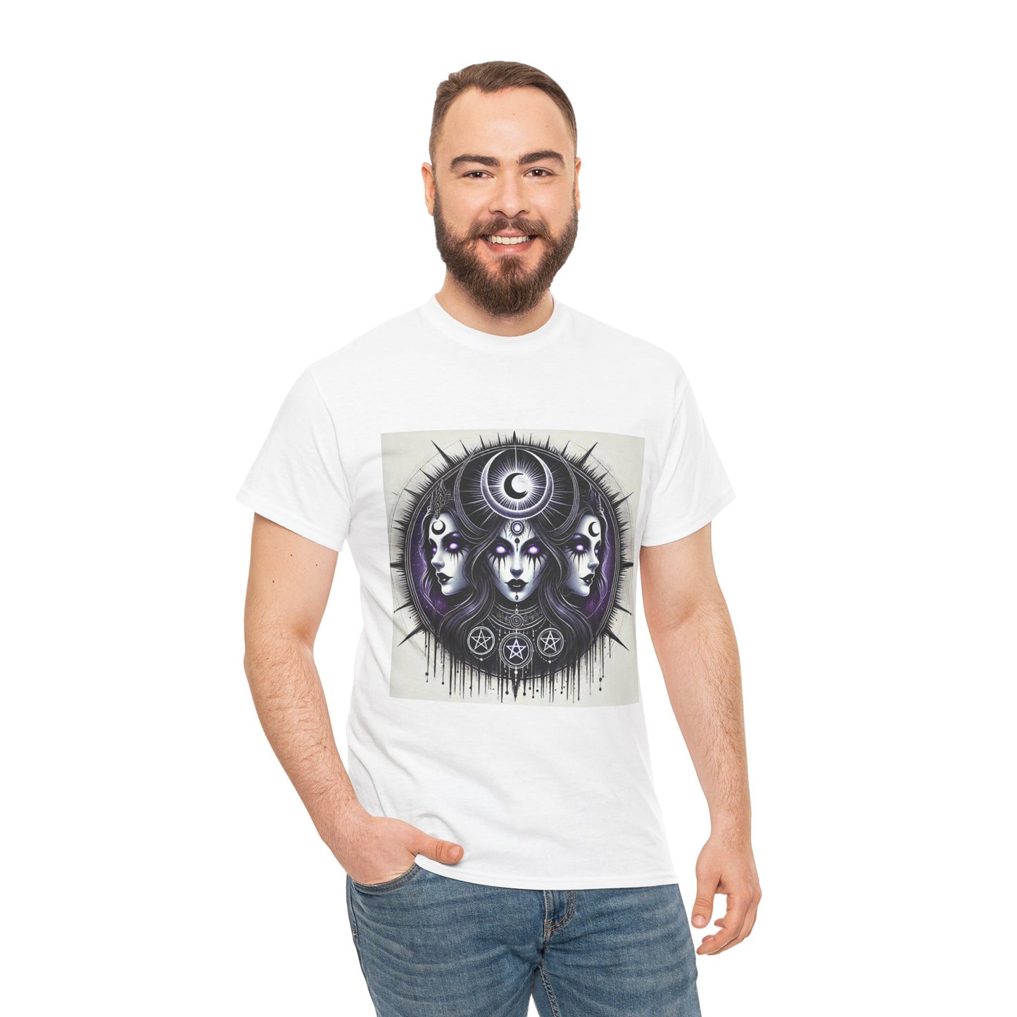 Triple Goddess - Unisex Heavy Cotton Tee