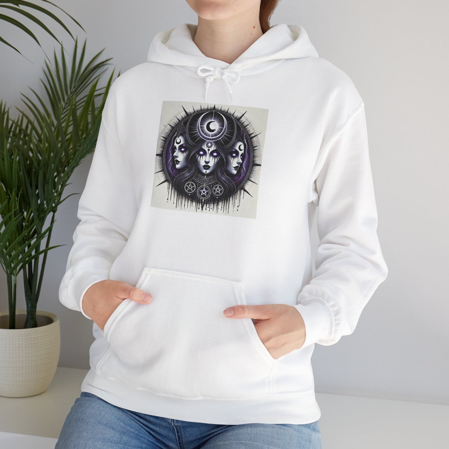 Triple Goddess - Unisex Heavy Blend Hooded Sweatshirt