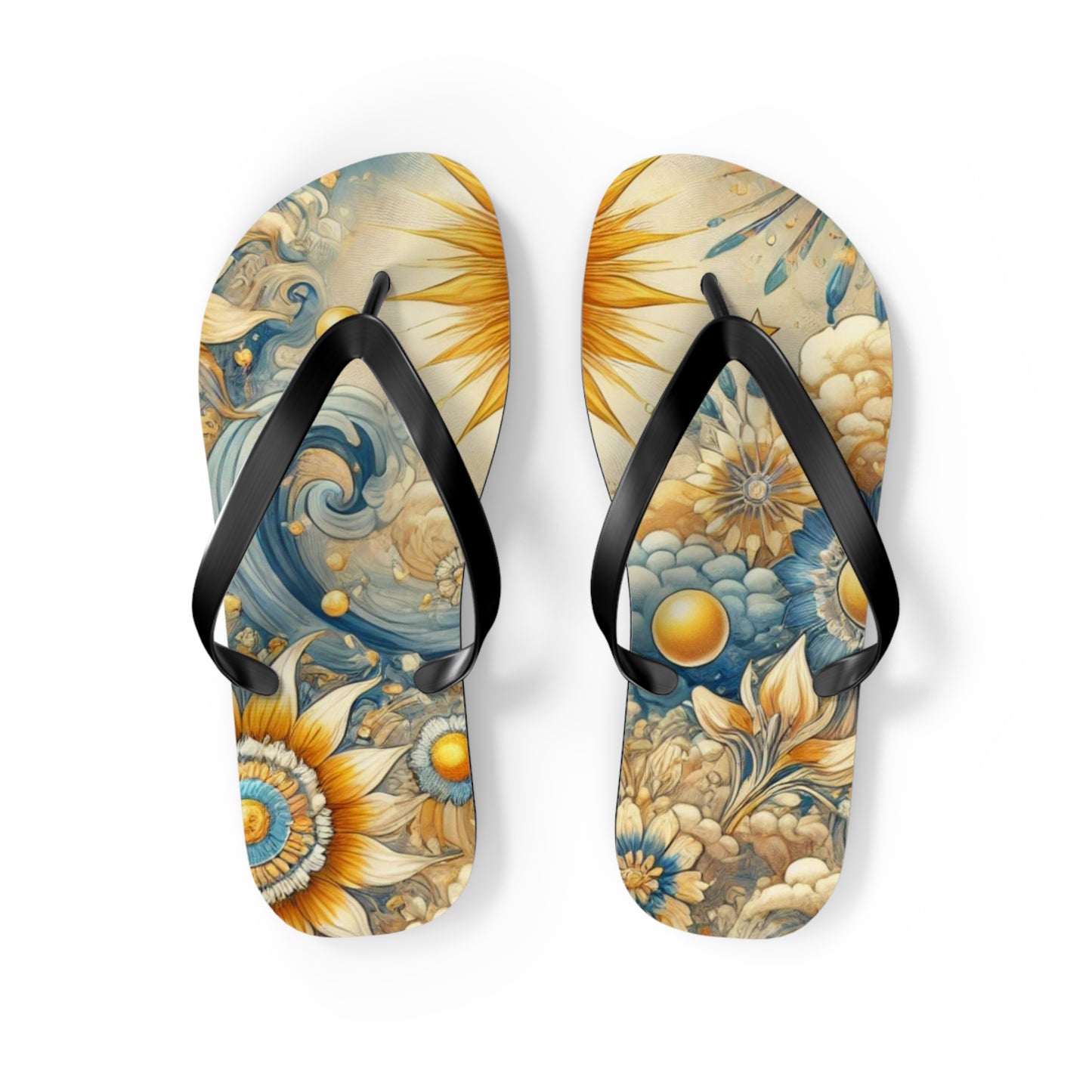 Celestial Radiance - Flip Flops