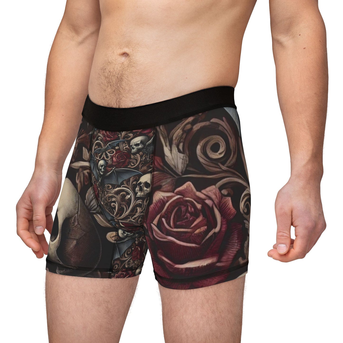 Nocturnal Elegy - Men's Boxers (AOP)