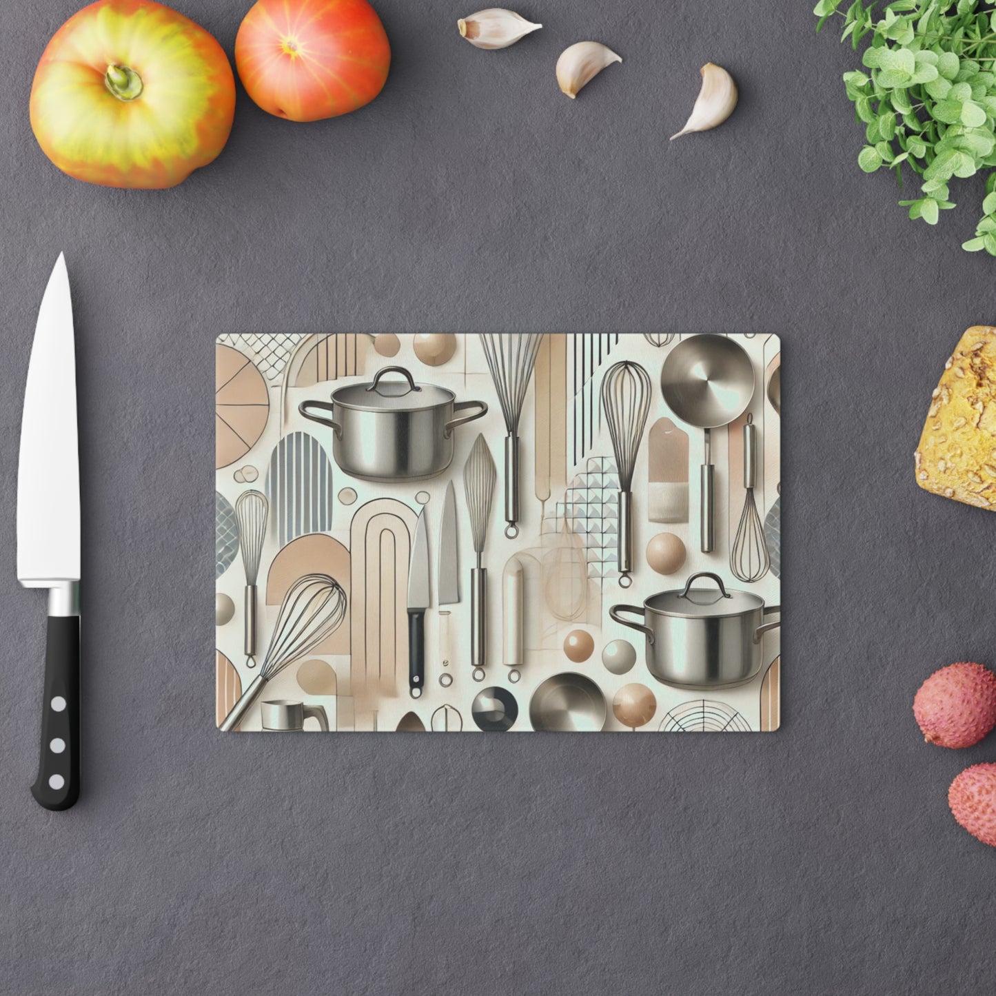 Culinary Harmony - Cutting Board