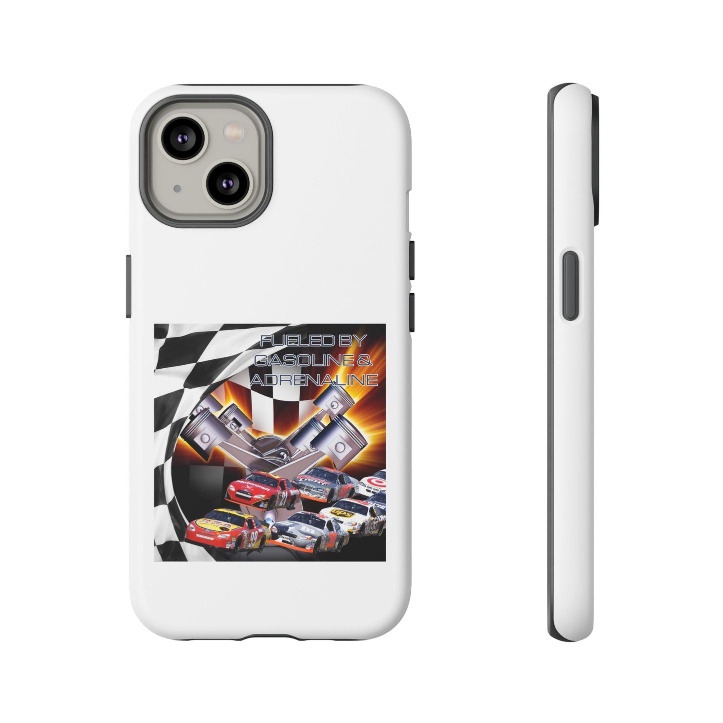 Fueled by Gasoline & Adrenaline - Tough Phone Case