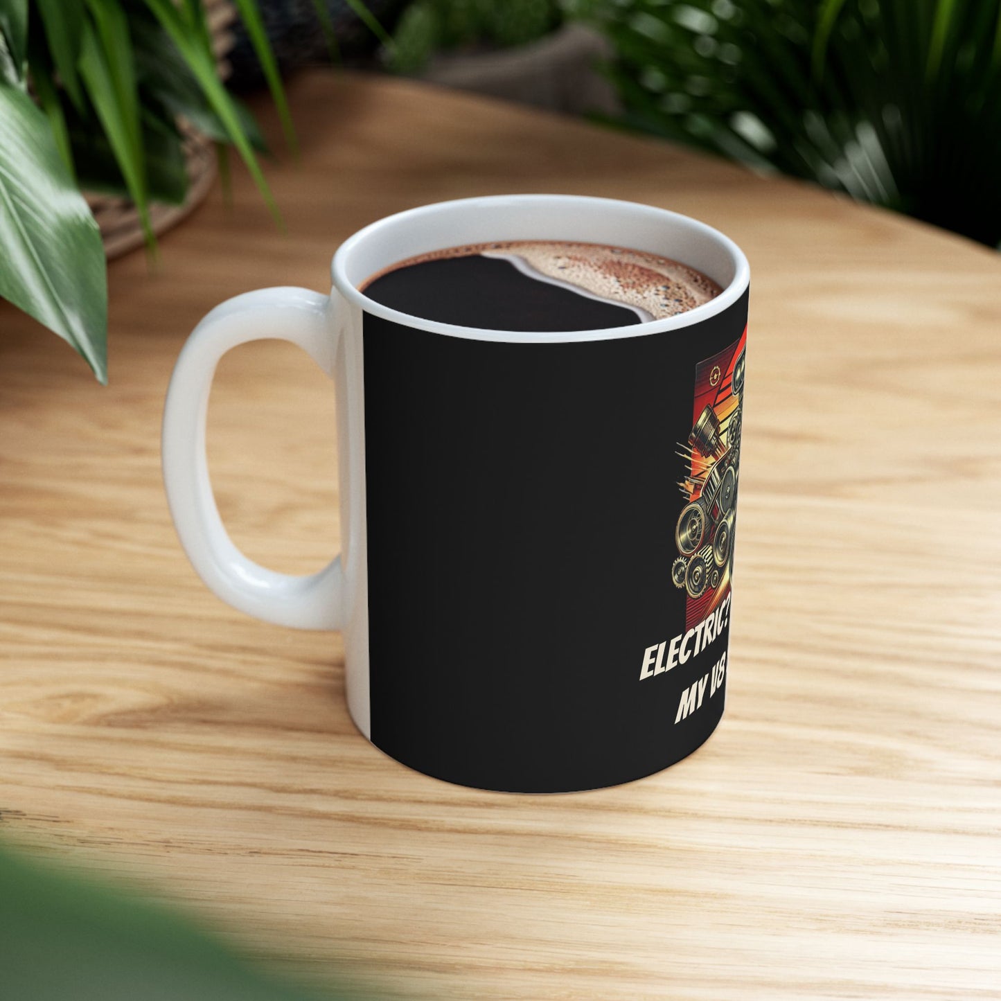 Electric? Nah, I Prefer My V8 Symphony - Ceramic Mug, (11oz, 15oz)