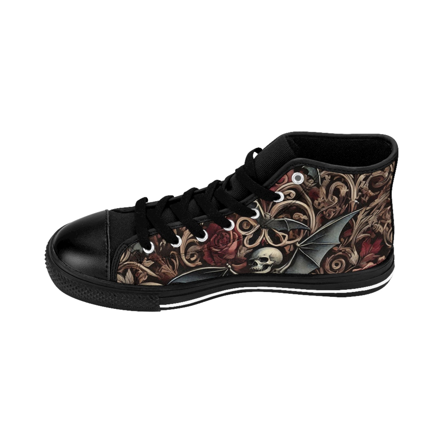 Nocturnal Elegy - Women's Classic Sneakers