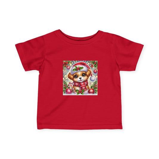 Paws-itively Merry Christmas - Infant Fine Jersey Tee