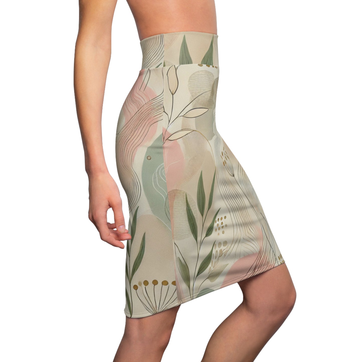 Botanical Breeze - Women's Pencil Skirt (AOP)