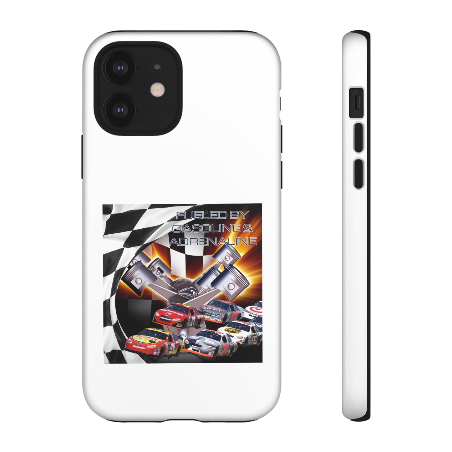 Fueled by Gasoline & Adrenaline - Tough Phone Case