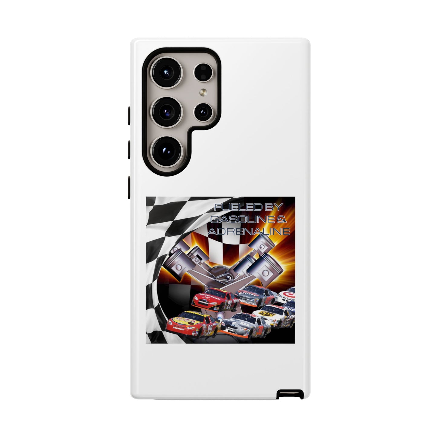 Fueled by Gasoline & Adrenaline - Tough Phone Case