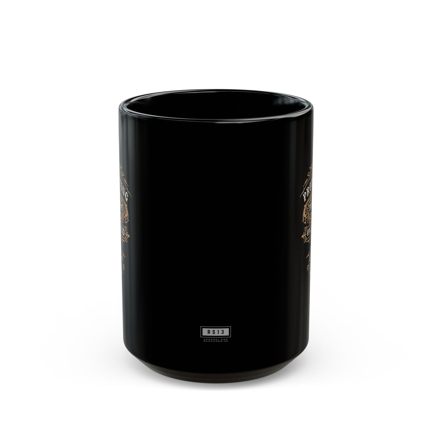 Protecting Freedom, One Round at a Time - Black Mug (11oz, 15oz)