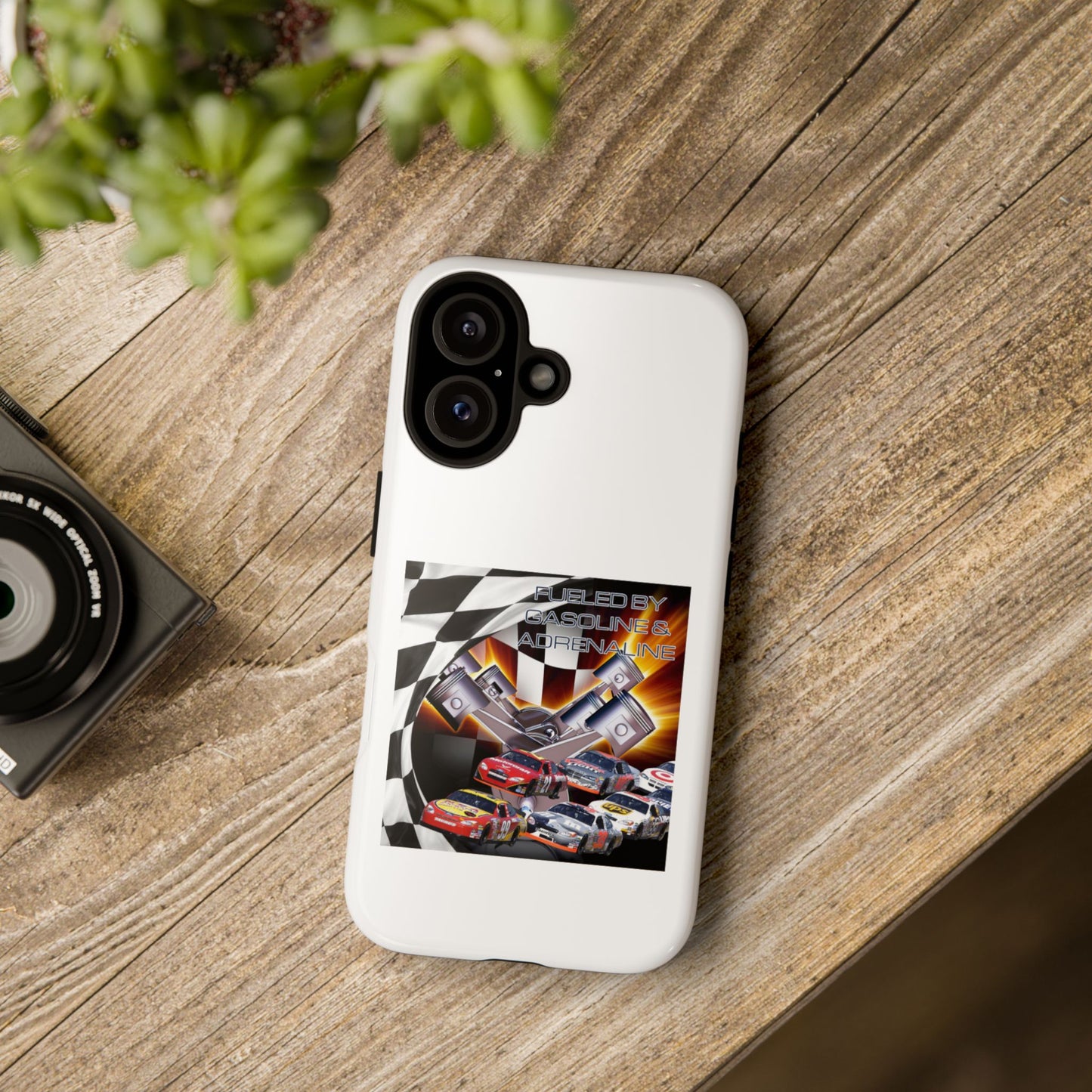 Fueled by Gasoline & Adrenaline - Tough Phone Case