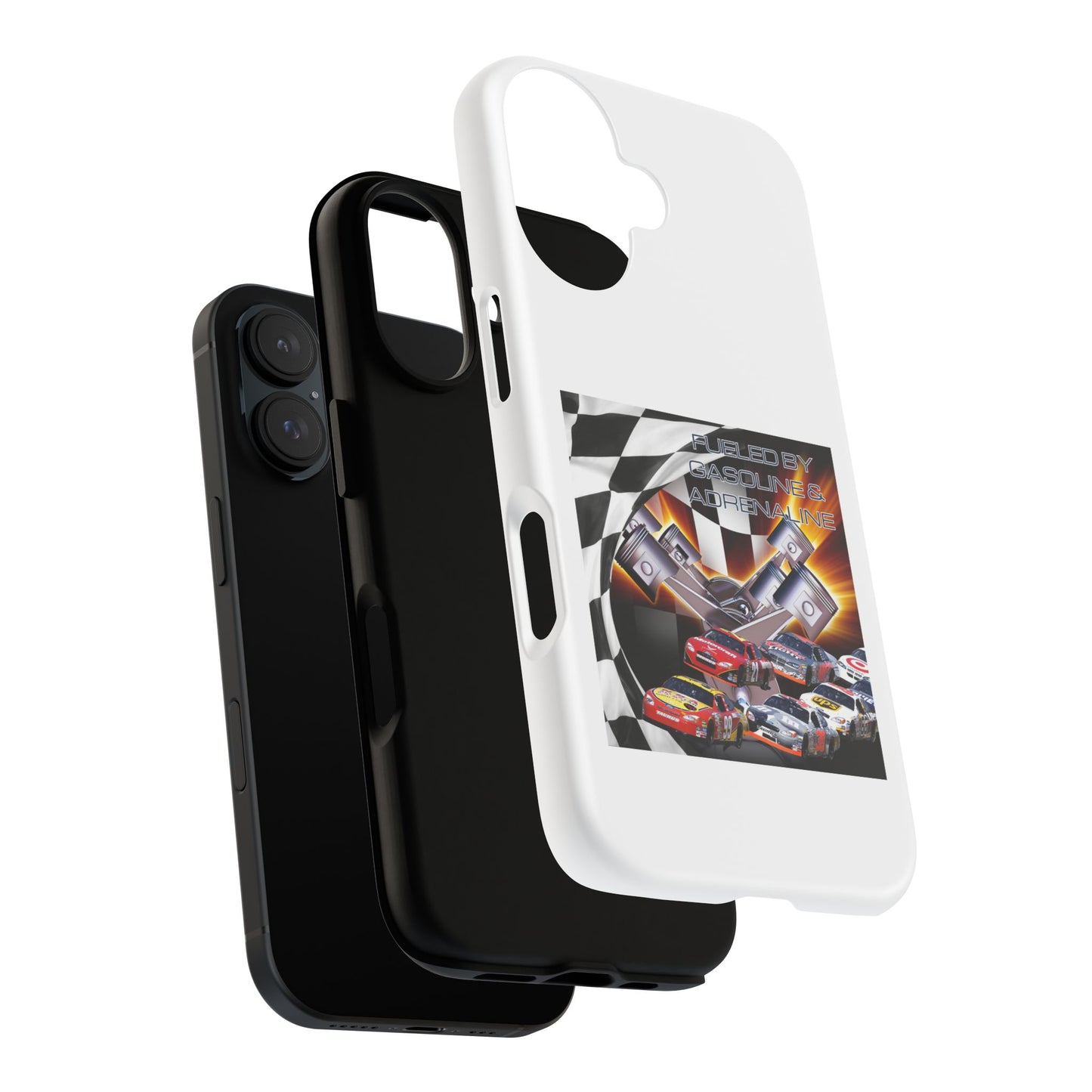 Fueled by Gasoline & Adrenaline - Tough Phone Case