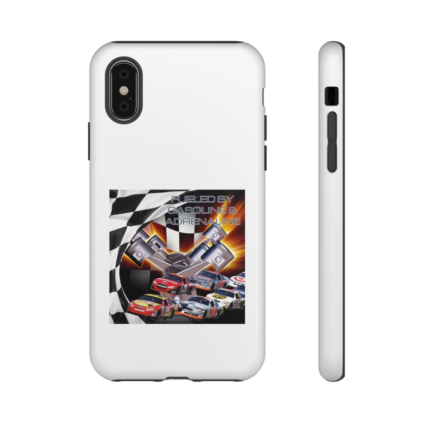 Fueled by Gasoline & Adrenaline - Tough Phone Case