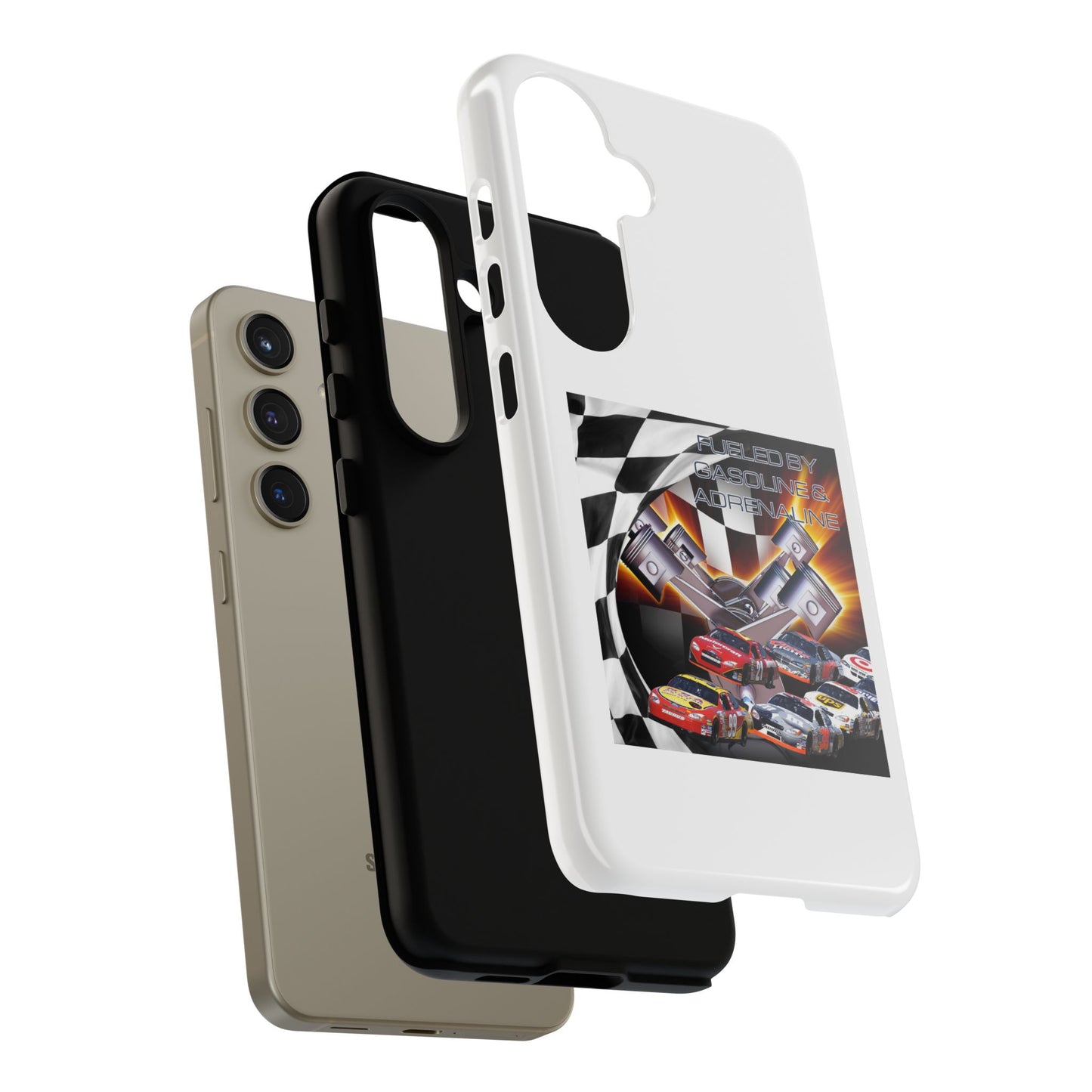 Fueled by Gasoline & Adrenaline - Tough Phone Case