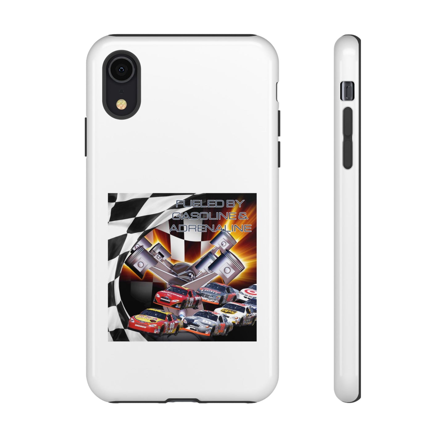 Fueled by Gasoline & Adrenaline - Tough Phone Case