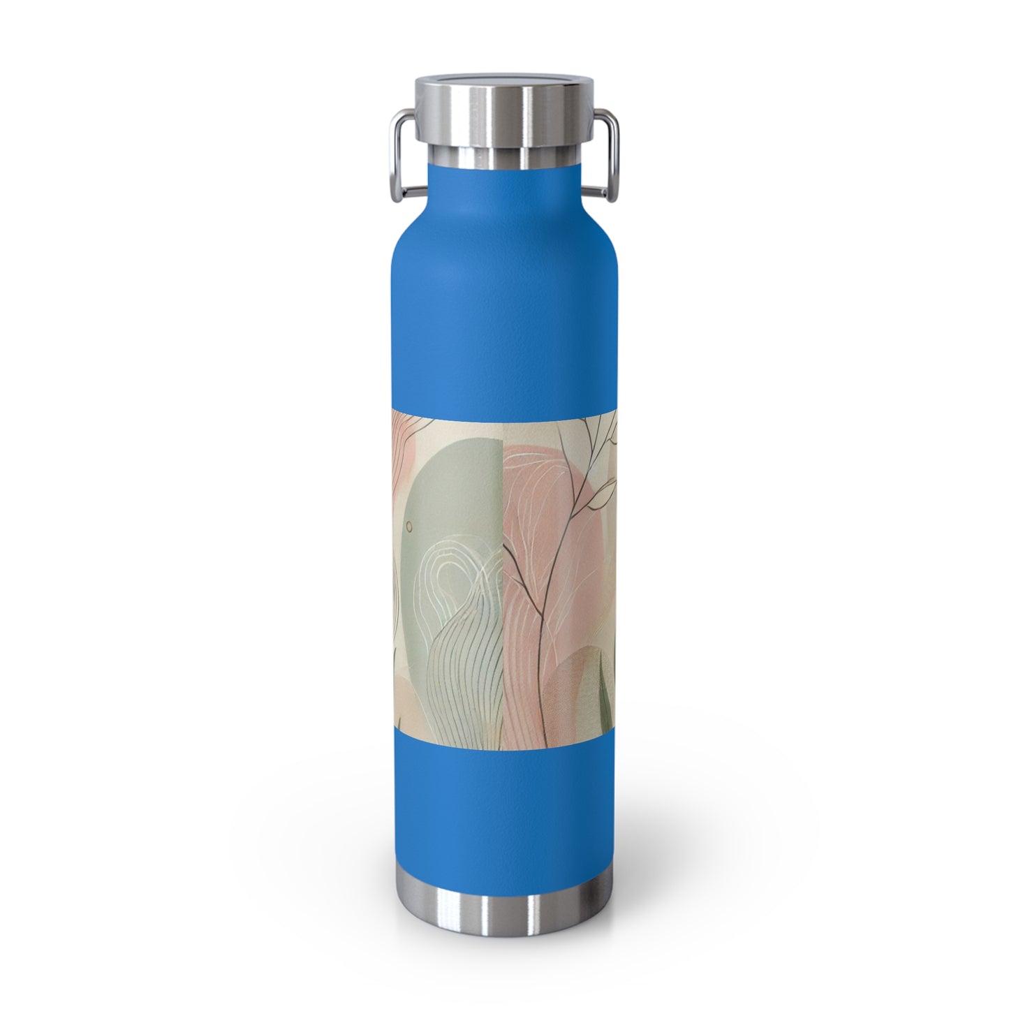 Botanical Breeze - Copper Vacuum Insulated Bottle, 22oz