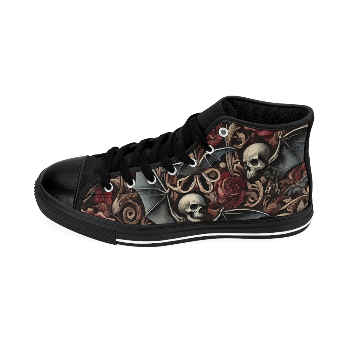 Nocturnal Elegy - Women's Classic Sneakers