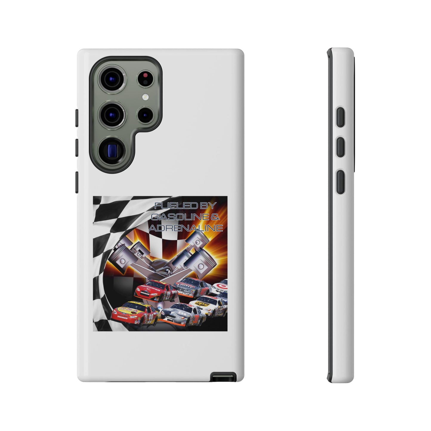 Fueled by Gasoline & Adrenaline - Tough Phone Case