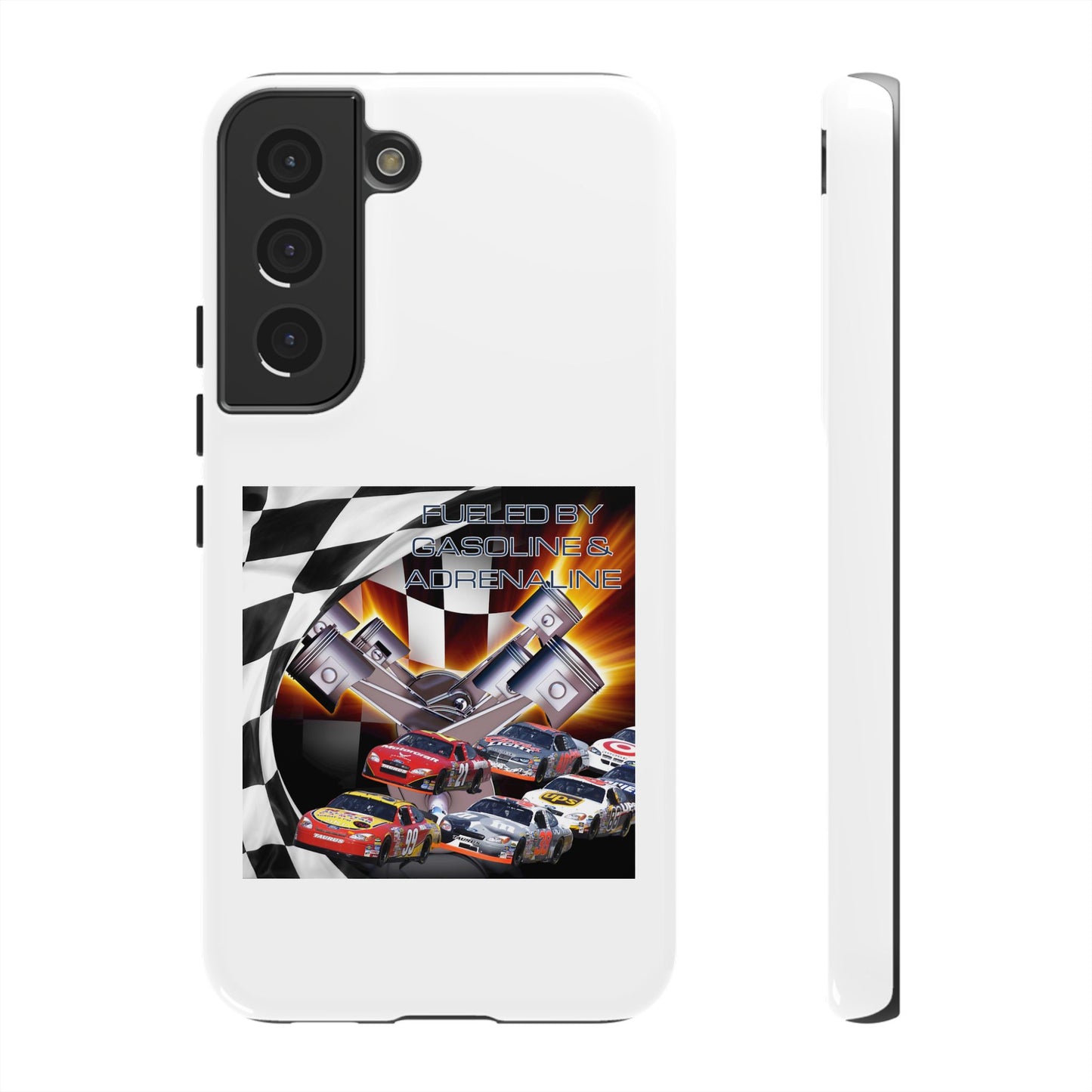 Fueled by Gasoline & Adrenaline - Tough Phone Case