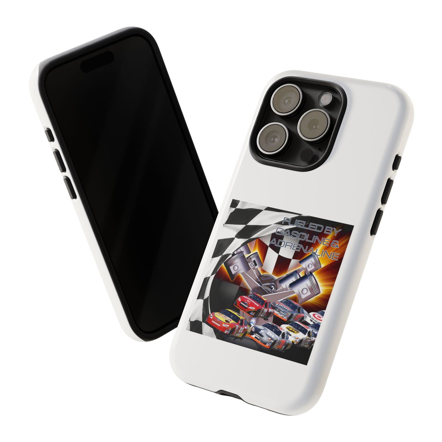 Fueled by Gasoline & Adrenaline - Tough Phone Case