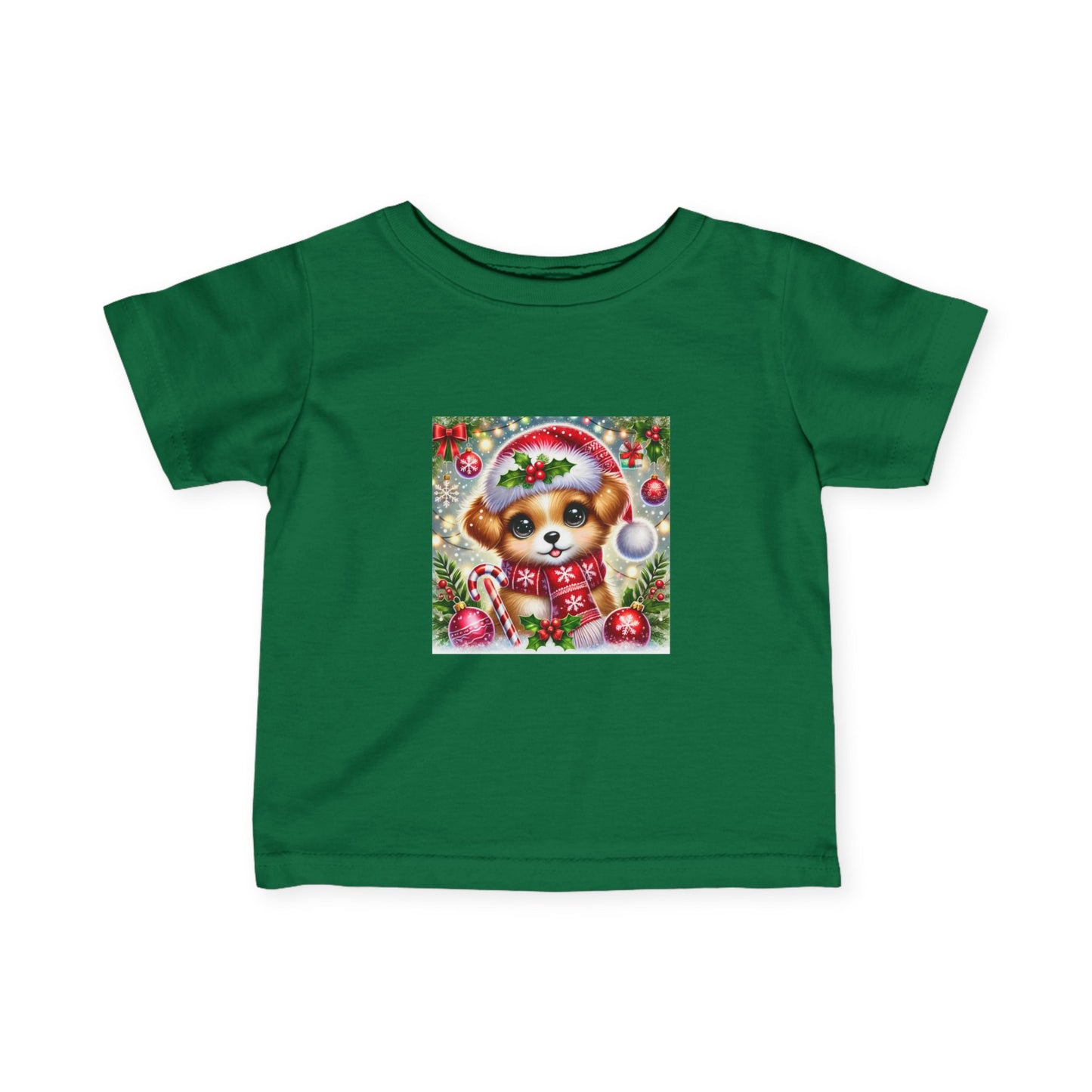 Paws-itively Merry Christmas - Infant Fine Jersey Tee