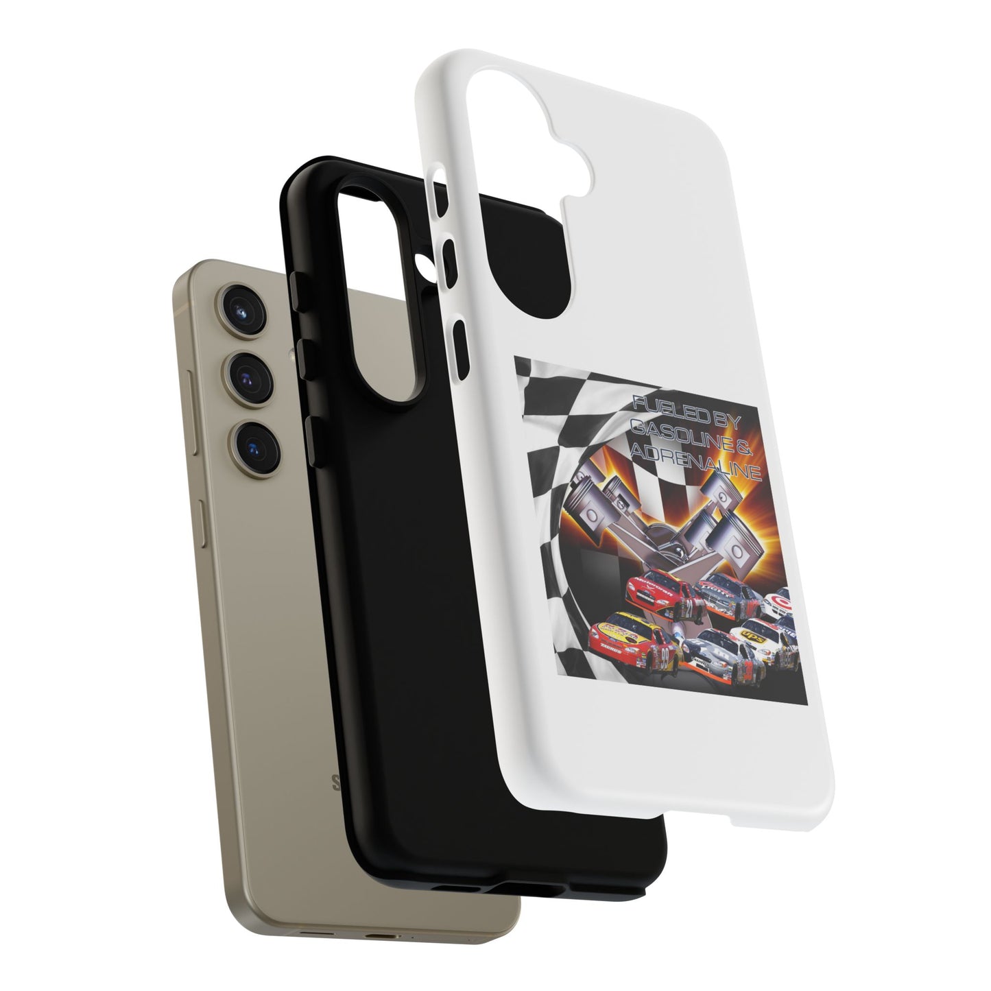 Fueled by Gasoline & Adrenaline - Tough Phone Case