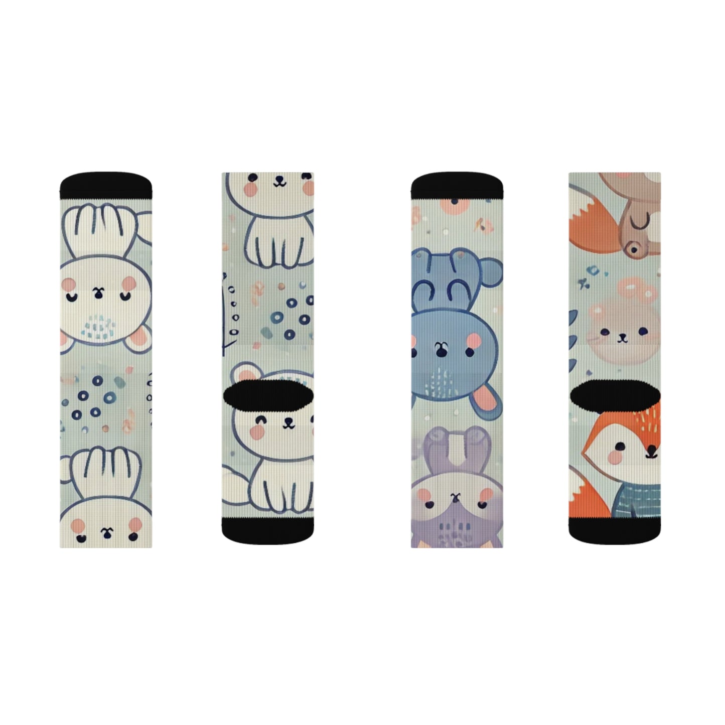 Whimsical Companions - Sublimation Socks