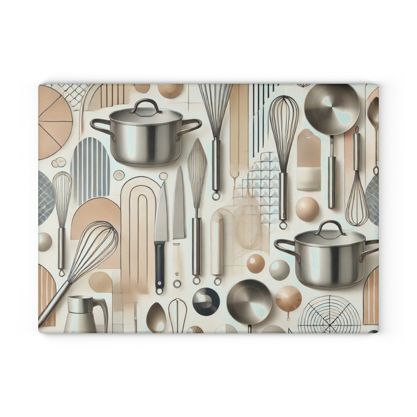 Culinary Harmony - Glass Cutting Board