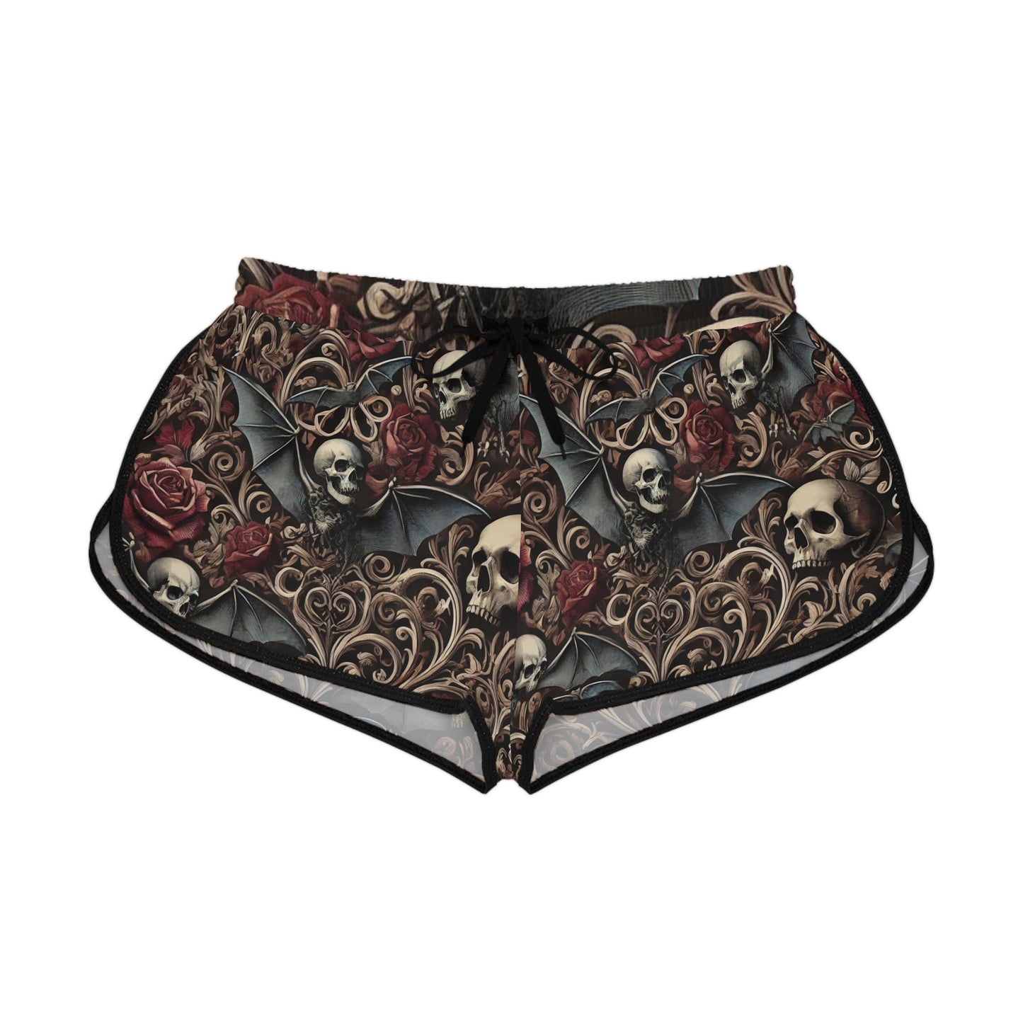 Nocturnal Elegy - Women's Relaxed Shorts (AOP)