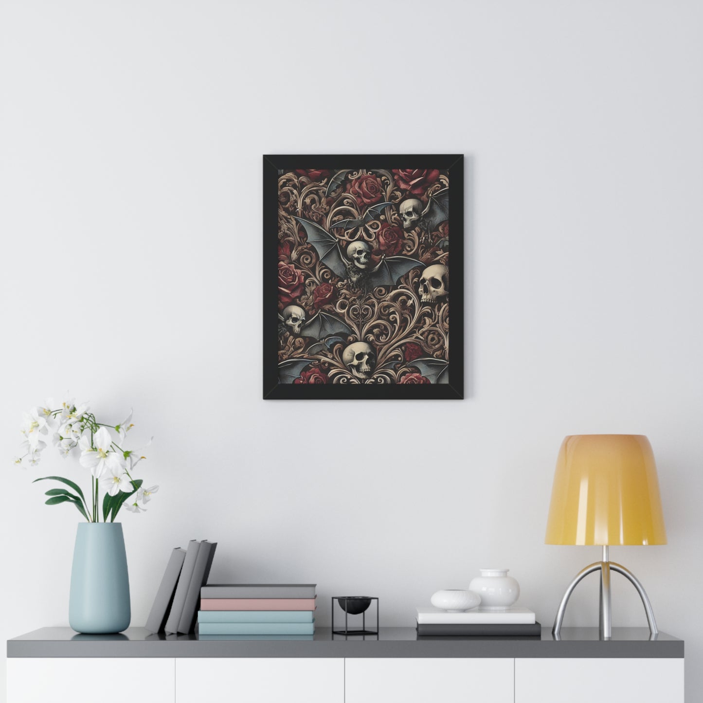 Nocturnal Elegy - Framed Vertical Poster