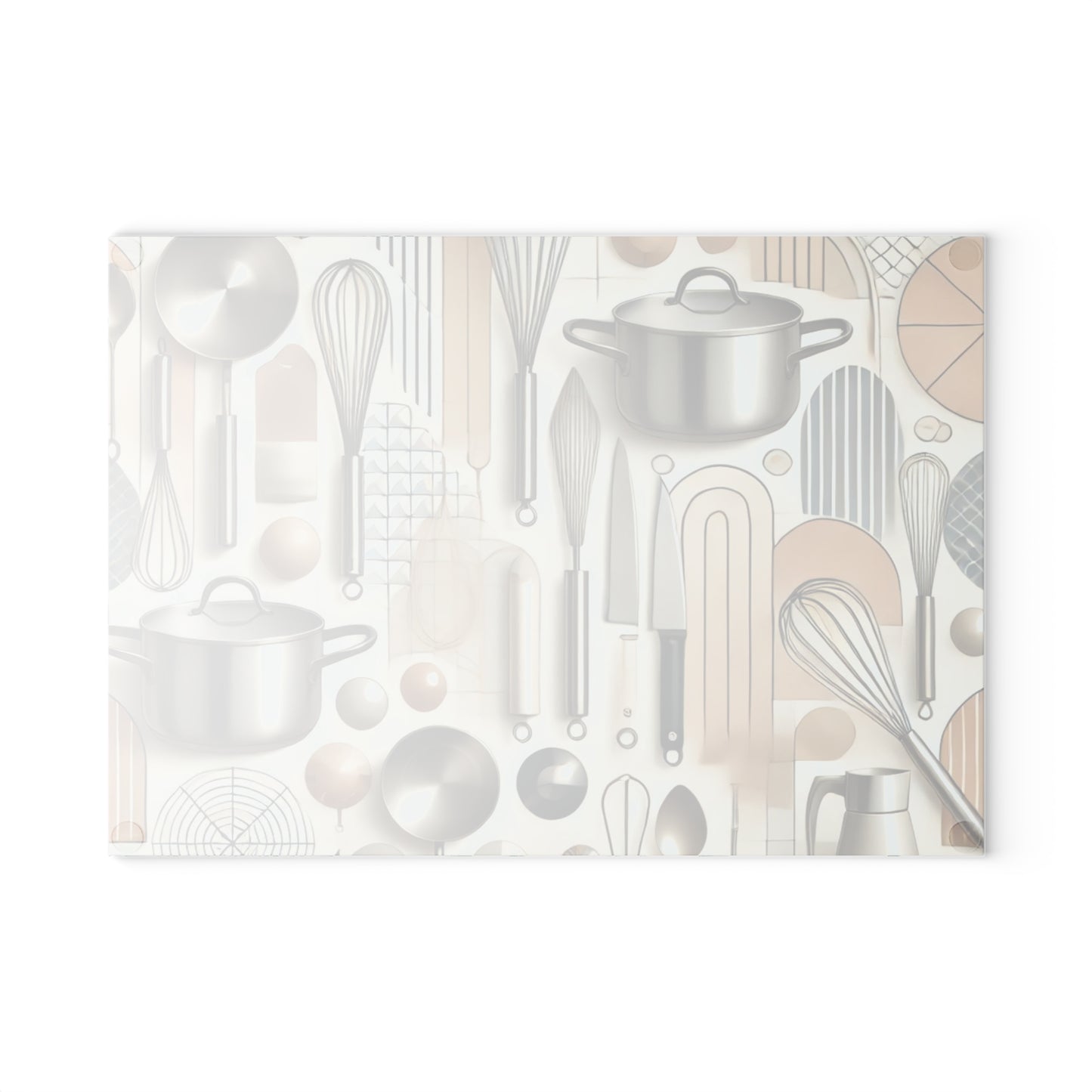 Culinary Harmony - Glass Cutting Board