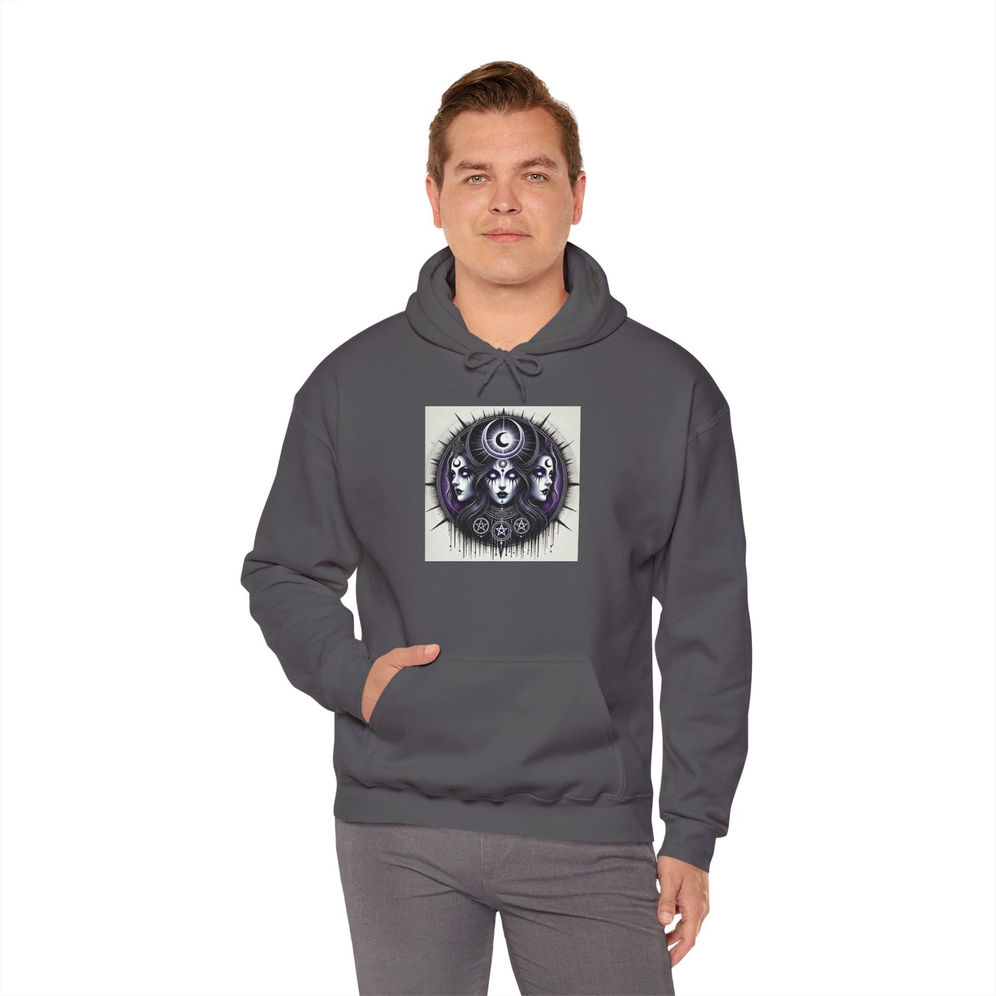 Triple Goddess - Unisex Heavy Blend Hooded Sweatshirt