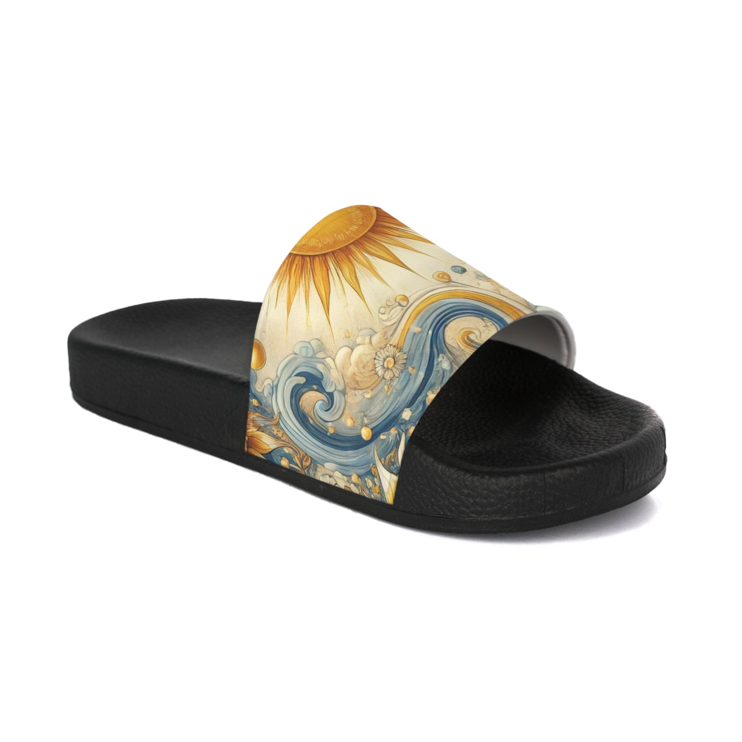 Celestial Radiance - Women's Slide Sandals