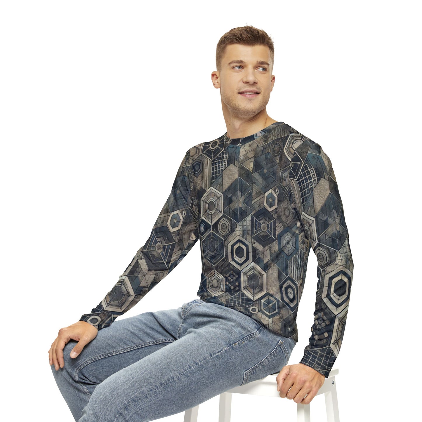 Modern Odyssey - Men's Long Sleeve Shirt