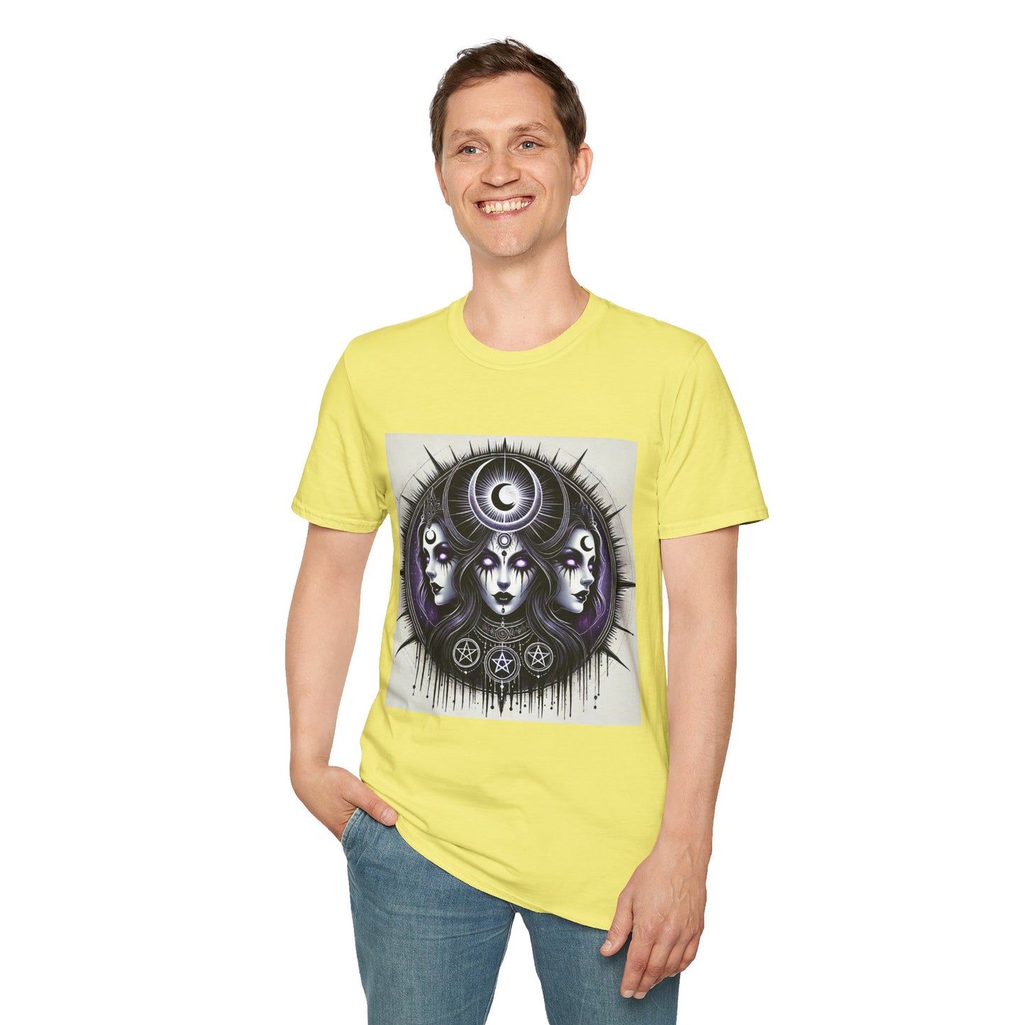 Triple Goddess - Unisex Softstyle T-Shirt