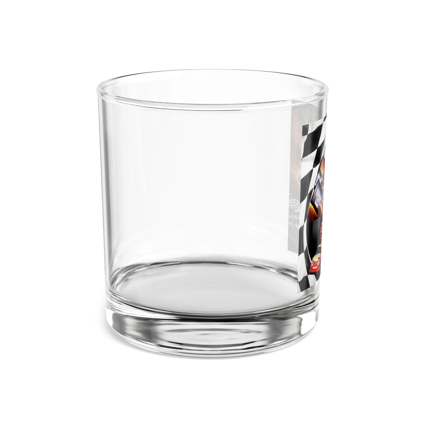 Fueled by Gasoline & Adrenaline - Rocks Glass, 10oz