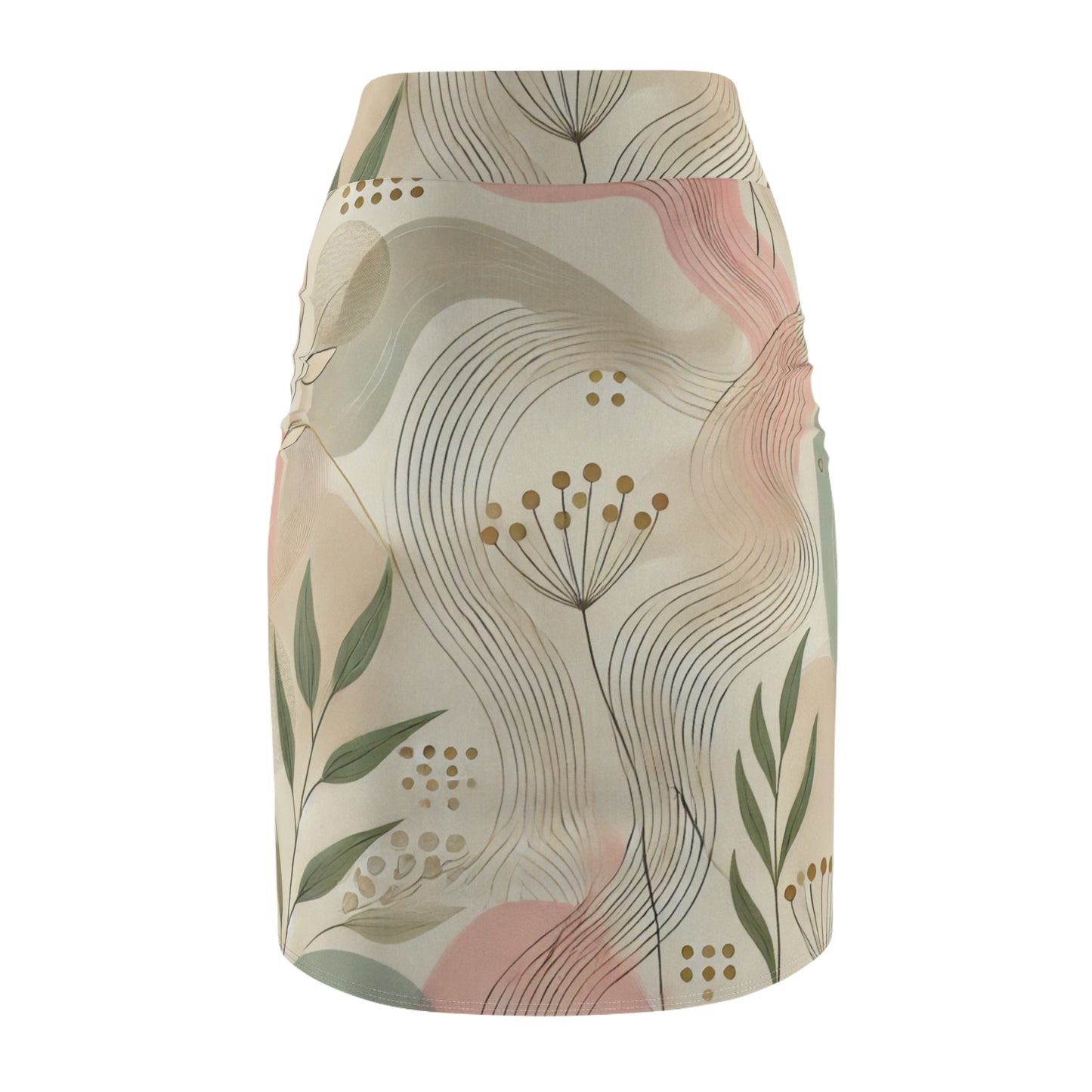 Botanical Breeze - Women's Pencil Skirt (AOP)